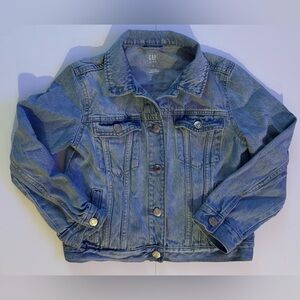 GAP Kids Blue Denim Jacket in Size L in EUC